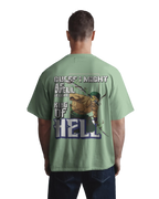 Zoro King of Hell - One Piece Terry Oversized Tee