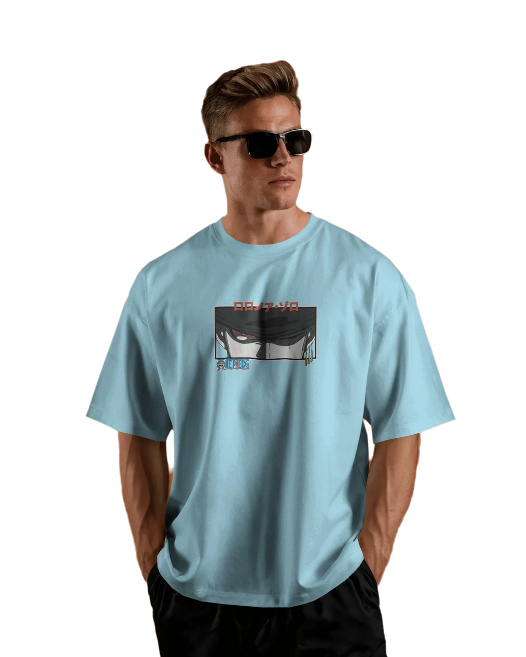 Zoro King of Hell - One Piece Terry Oversized Tee