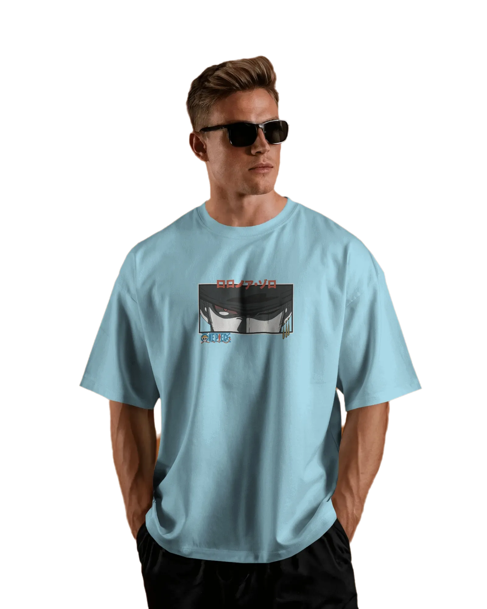 Zoro King of Hell - One Piece Terry Oversized Tee