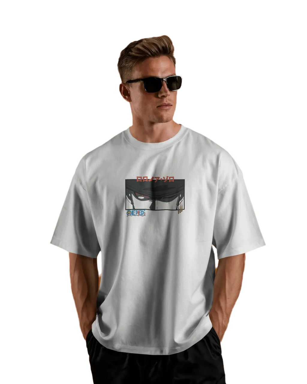 Zoro King of Hell - One Piece Terry Oversized Tee