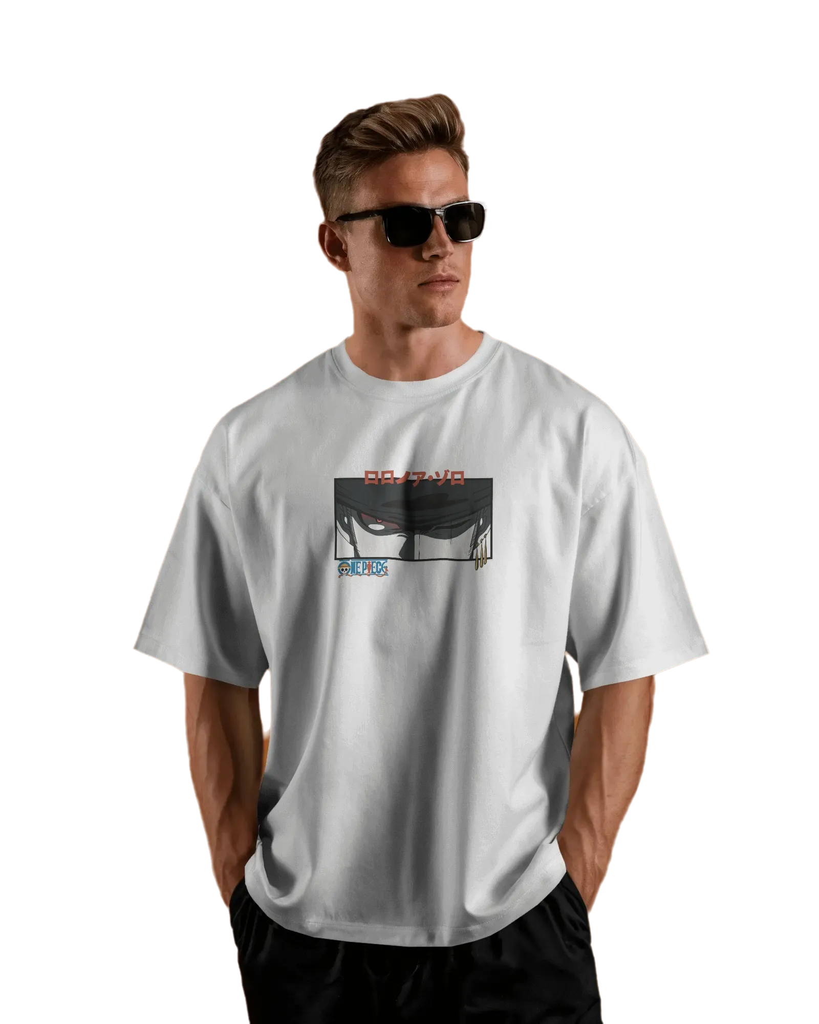 Zoro King of Hell - One Piece Terry Oversized Tee