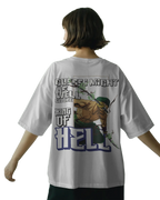 Zoro King of Hell - One Piece Terry Oversized Tee