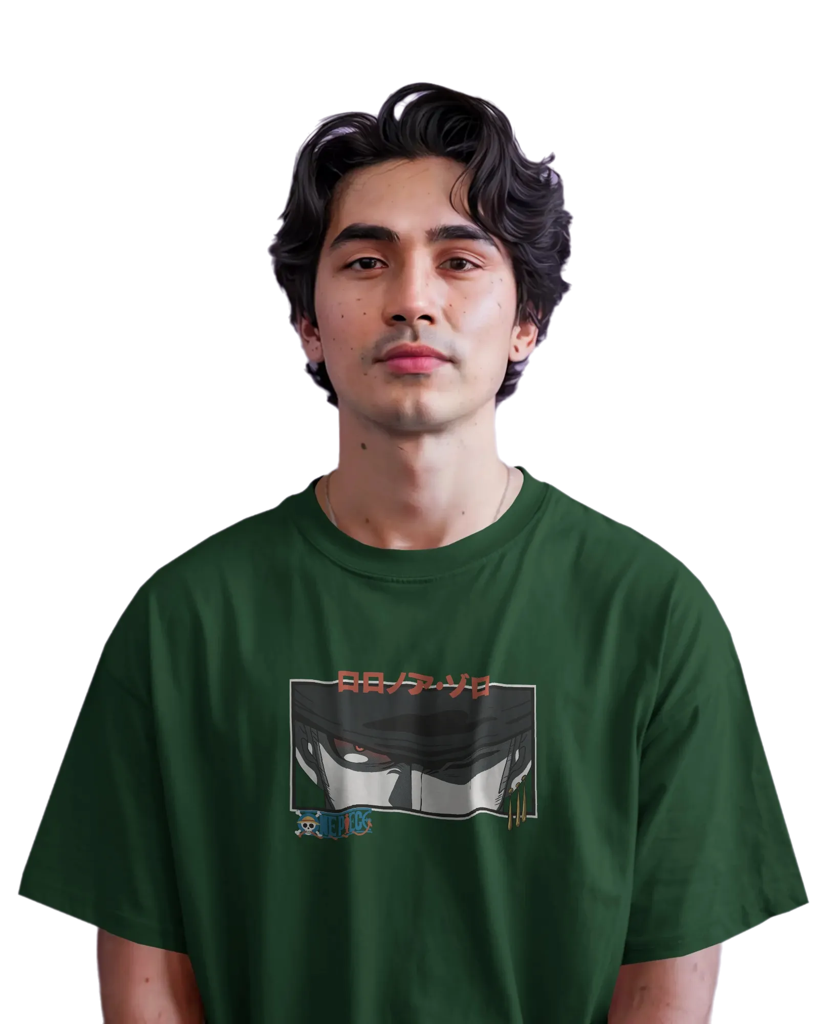 Zoro King of Hell - One Piece Oversized Classic T-Shirt