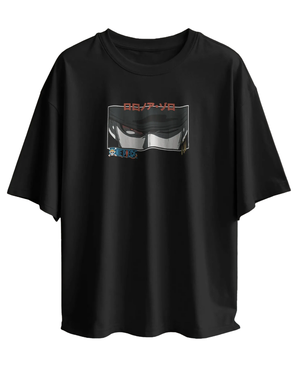 Zoro King of Hell - One Piece Terry Oversized Tee