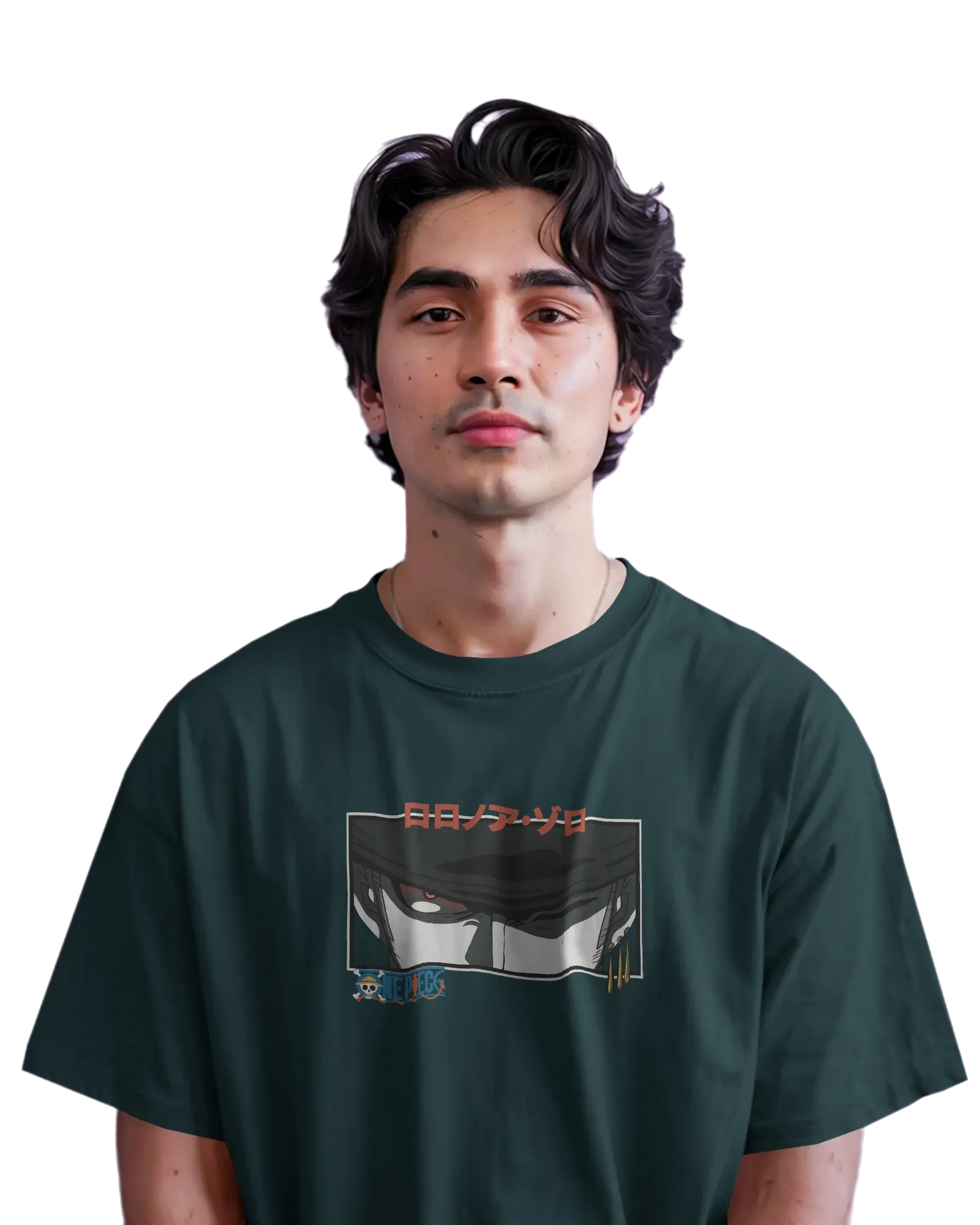 Zoro King of Hell - One Piece Oversized Classic T-Shirt