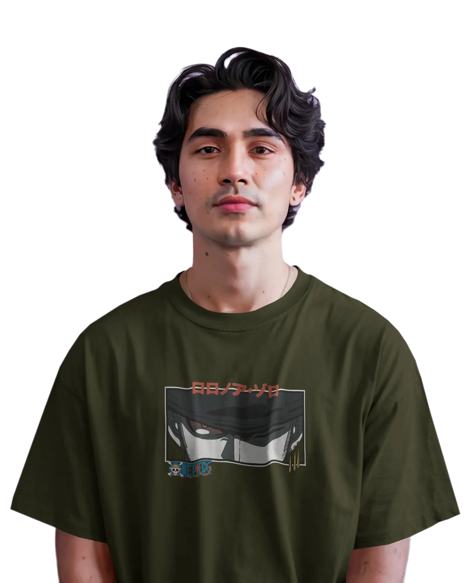 Zoro King of Hell - One Piece Oversized Classic T-Shirt