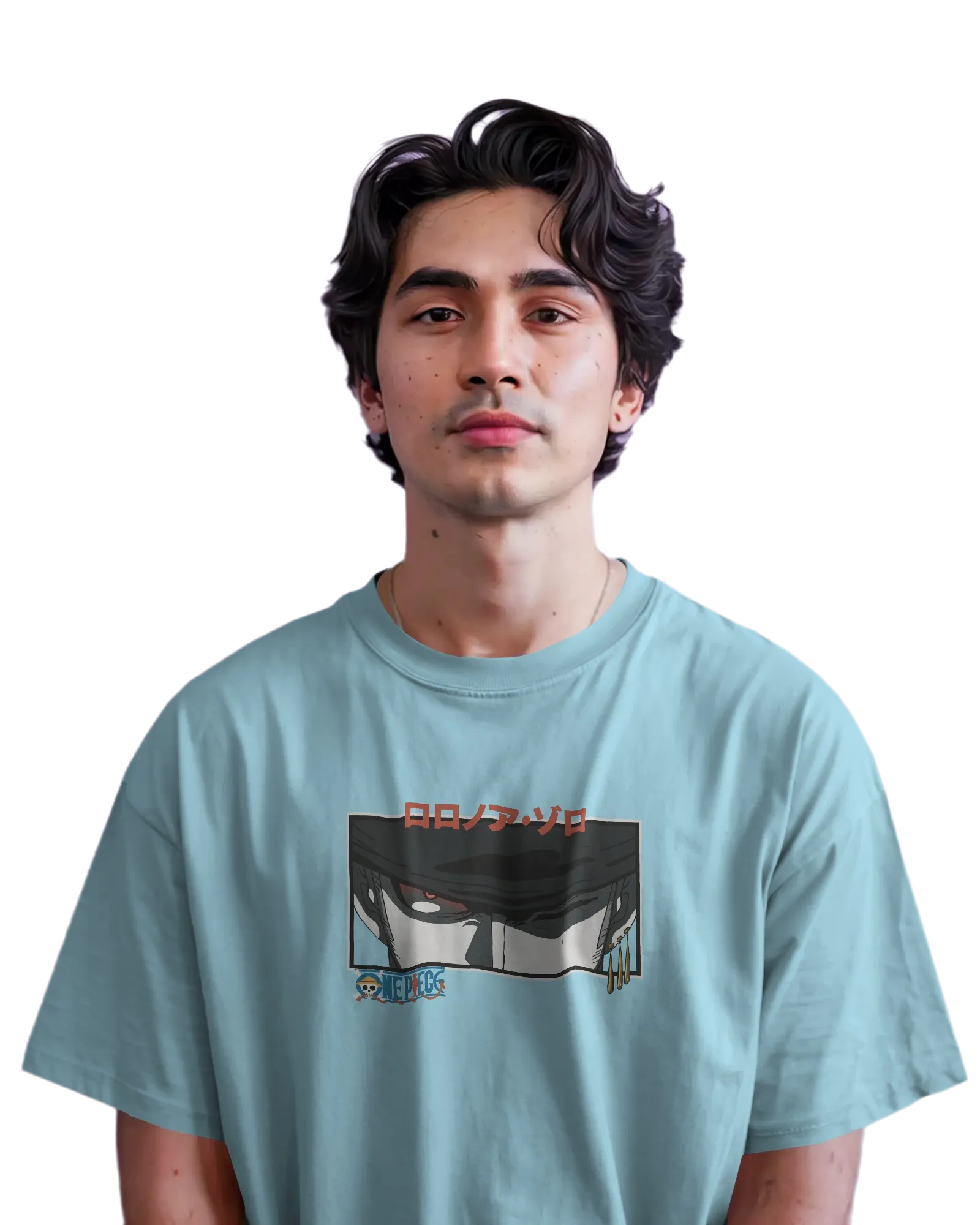 Zoro King of Hell - One Piece Oversized Classic T-Shirt
