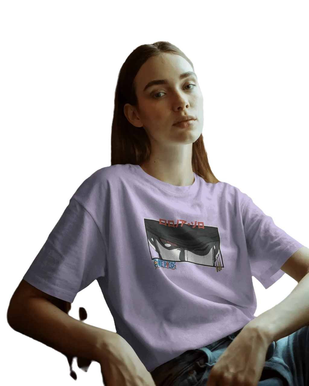Zoro King of Hell - One Piece Terry Oversized Tee