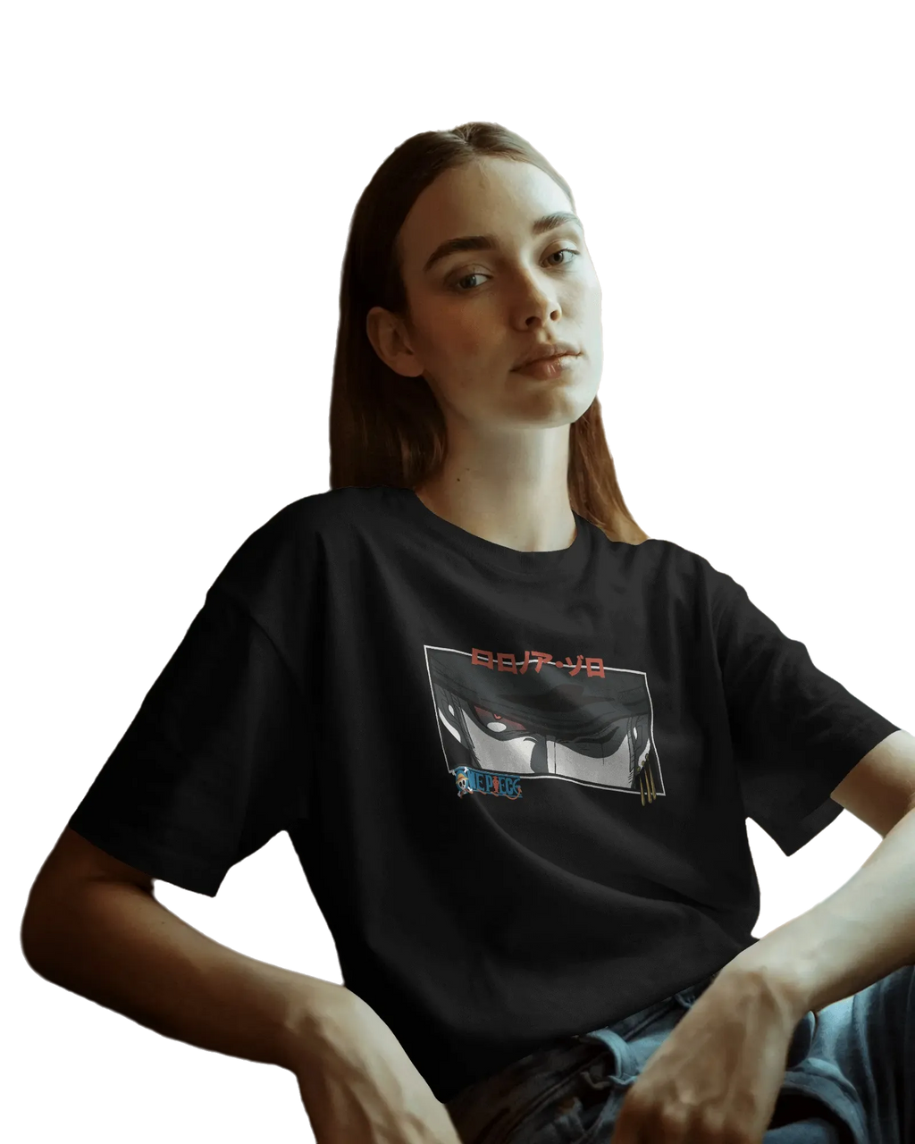 Zoro King of Hell - One Piece Terry Oversized Tee