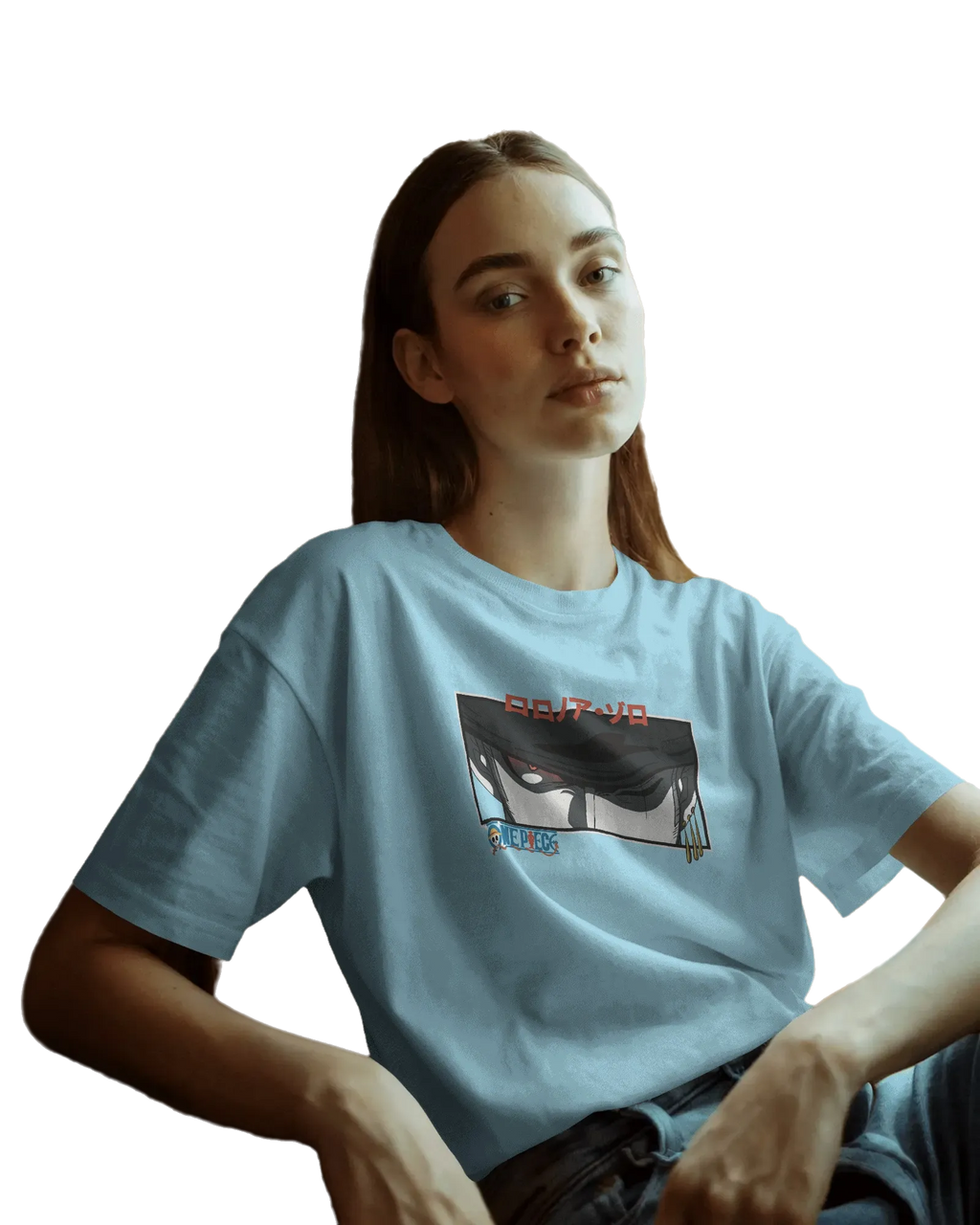 Zoro King of Hell - One Piece Terry Oversized Tee