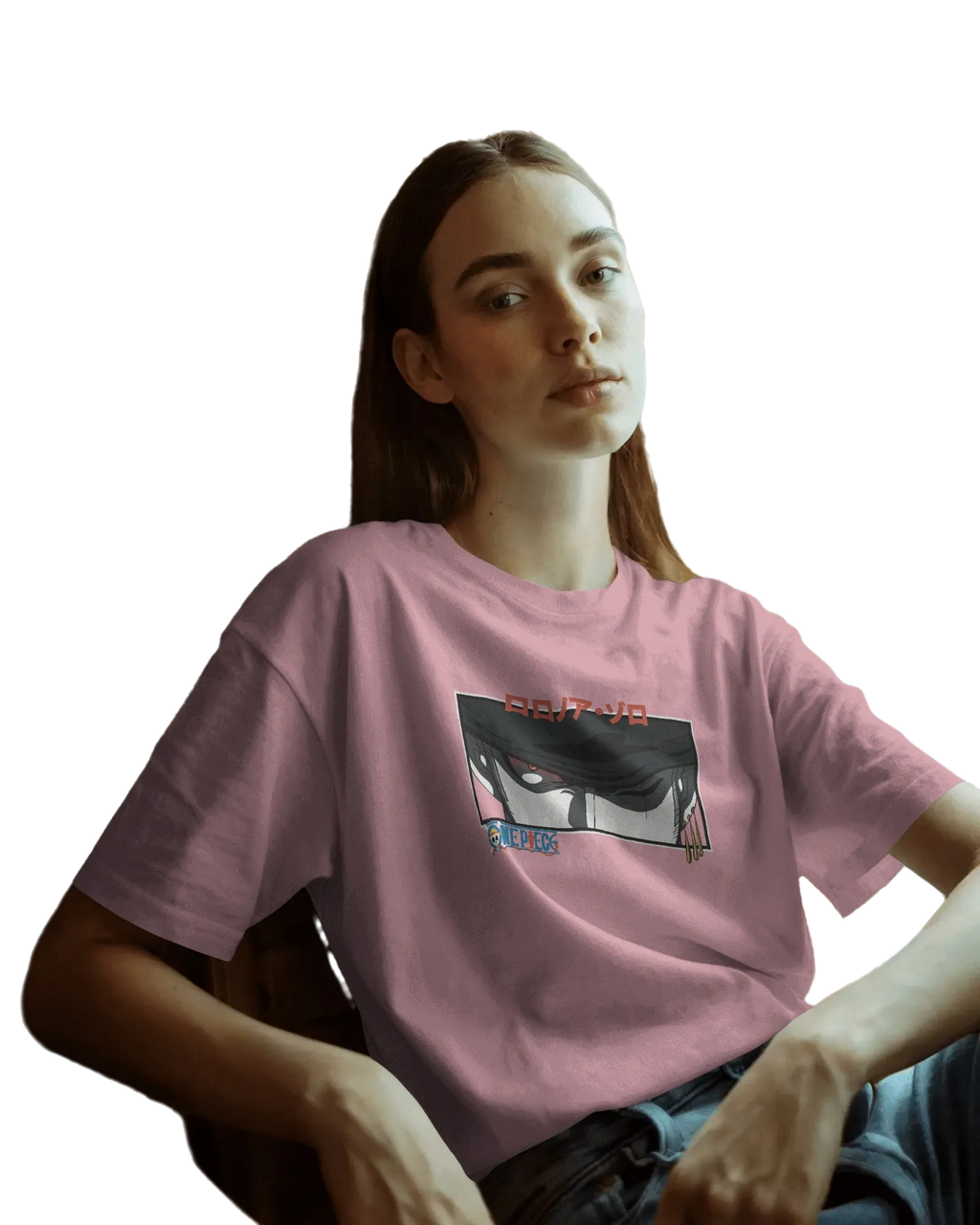 Zoro King of Hell - One Piece Terry Oversized Tee