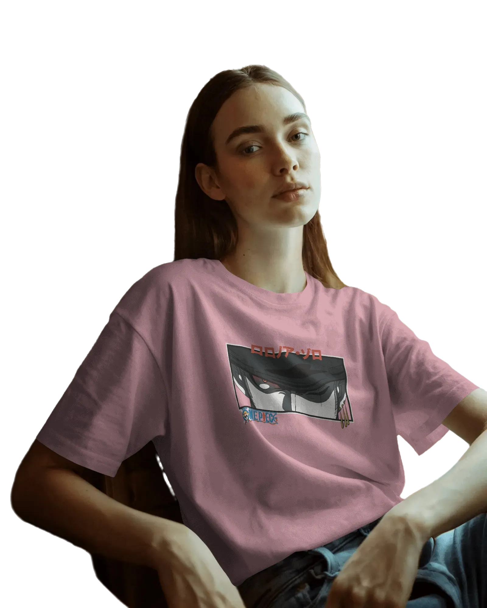 Zoro King of Hell - One Piece Terry Oversized Tee