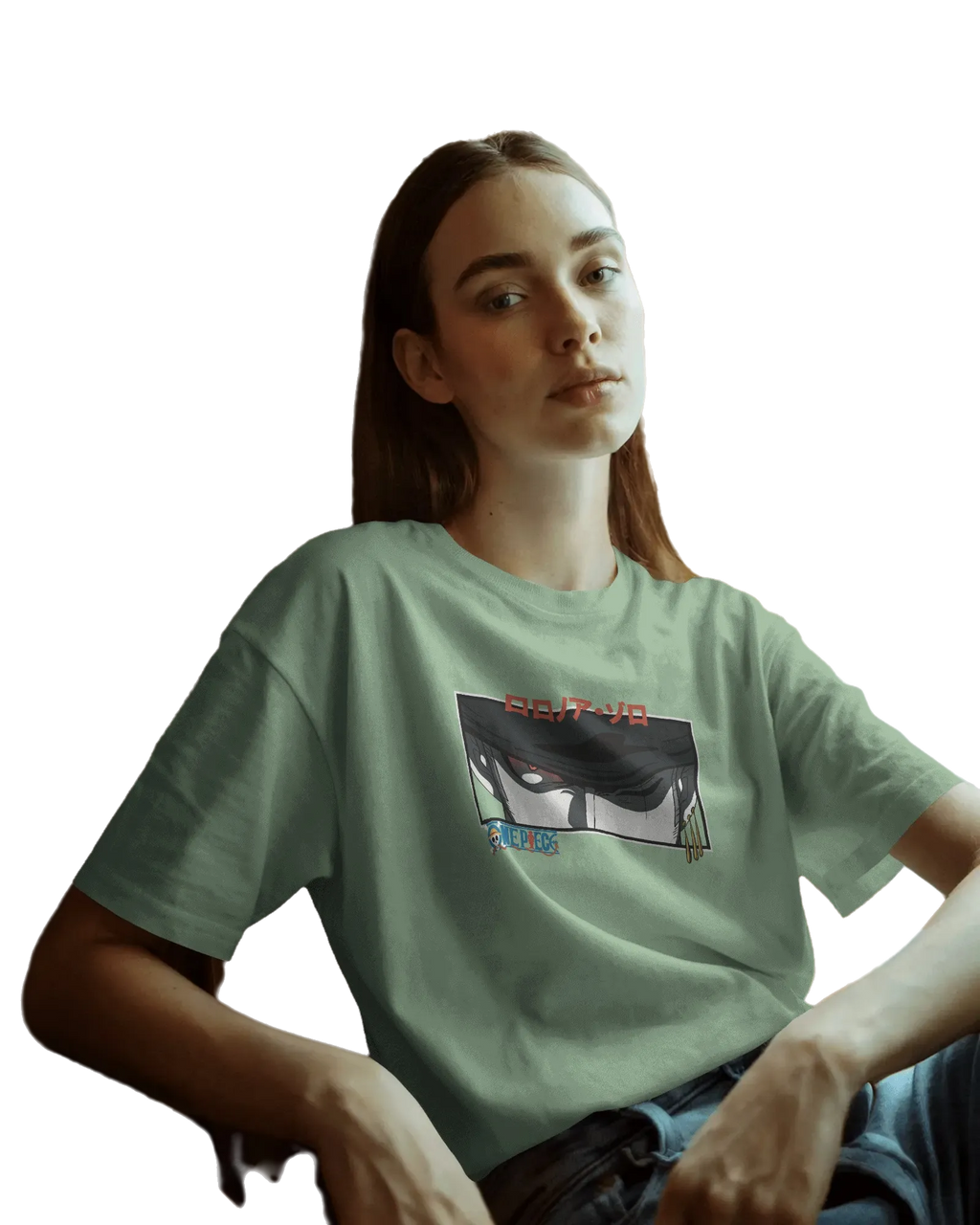 Zoro King of Hell - One Piece Terry Oversized Tee