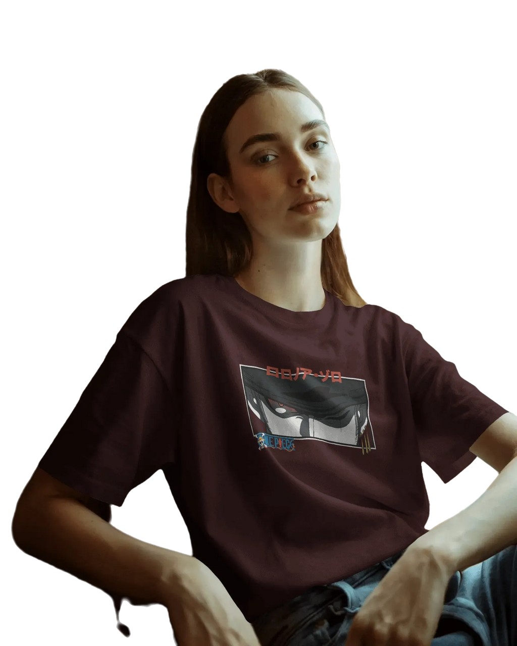 Zoro King of Hell - One Piece Terry Oversized Tee