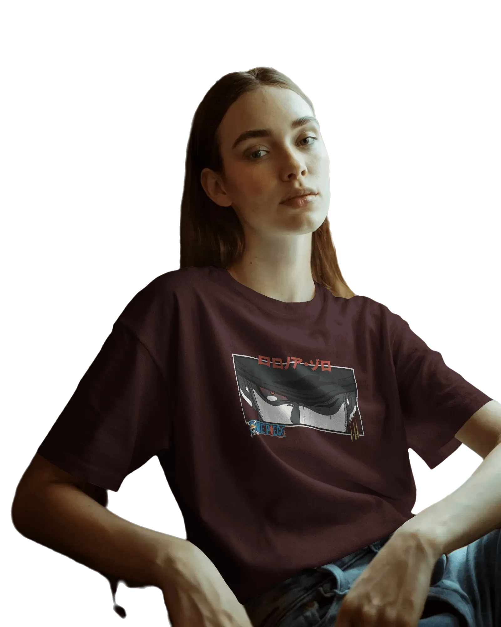 Zoro King of Hell - One Piece Terry Oversized Tee