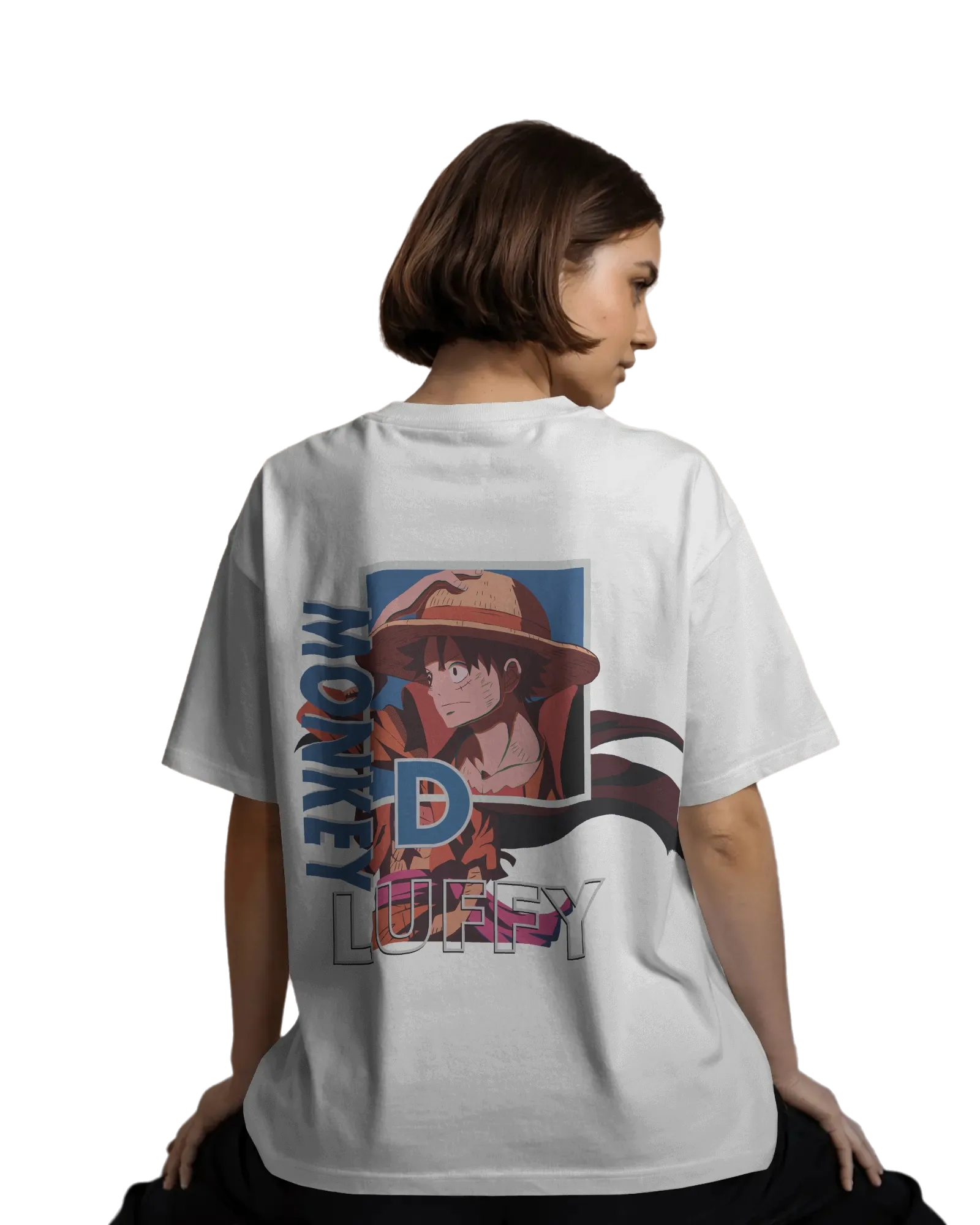 Monkey D Luffy - One Piece Terry Oversized Tee
