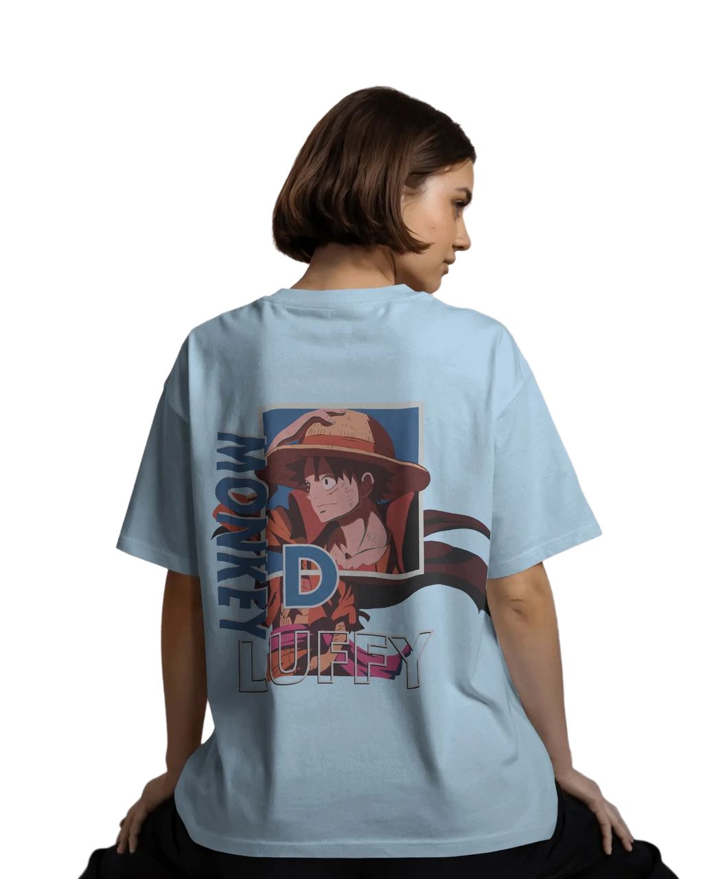 Monkey D Luffy - One Piece Terry Oversized Tee