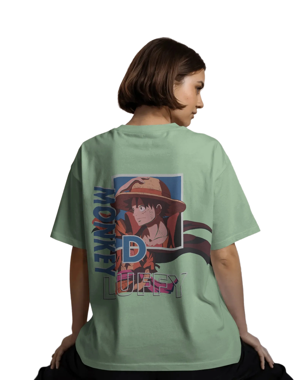 Monkey D Luffy - One Piece Terry Oversized Tee
