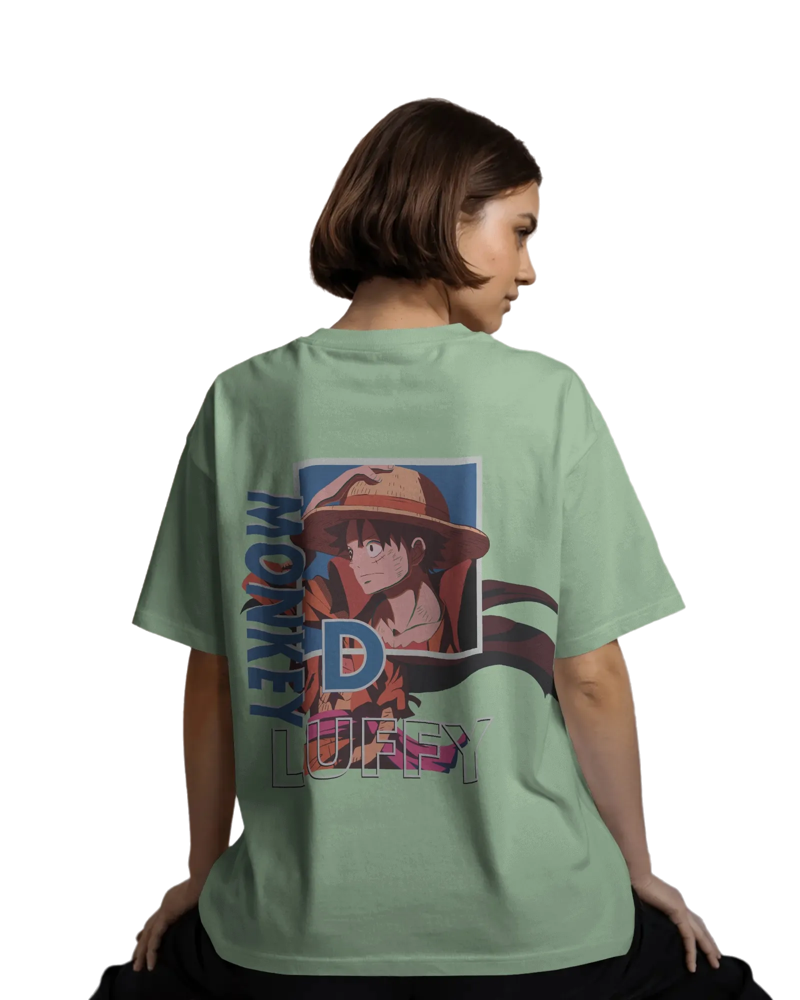 Monkey D Luffy - One Piece Terry Oversized Tee