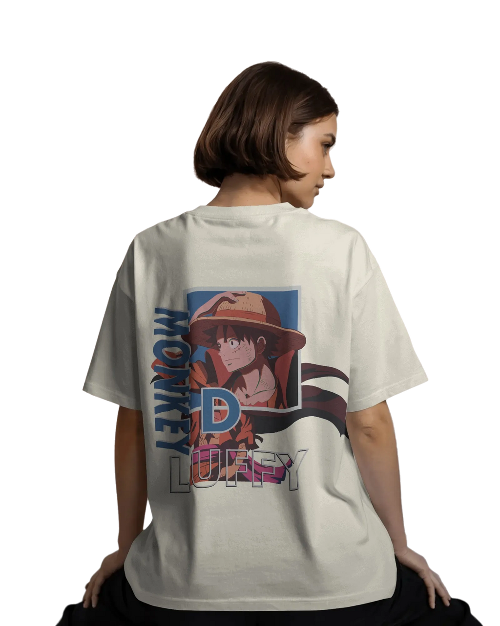 Monkey D Luffy - One Piece Terry Oversized Tee
