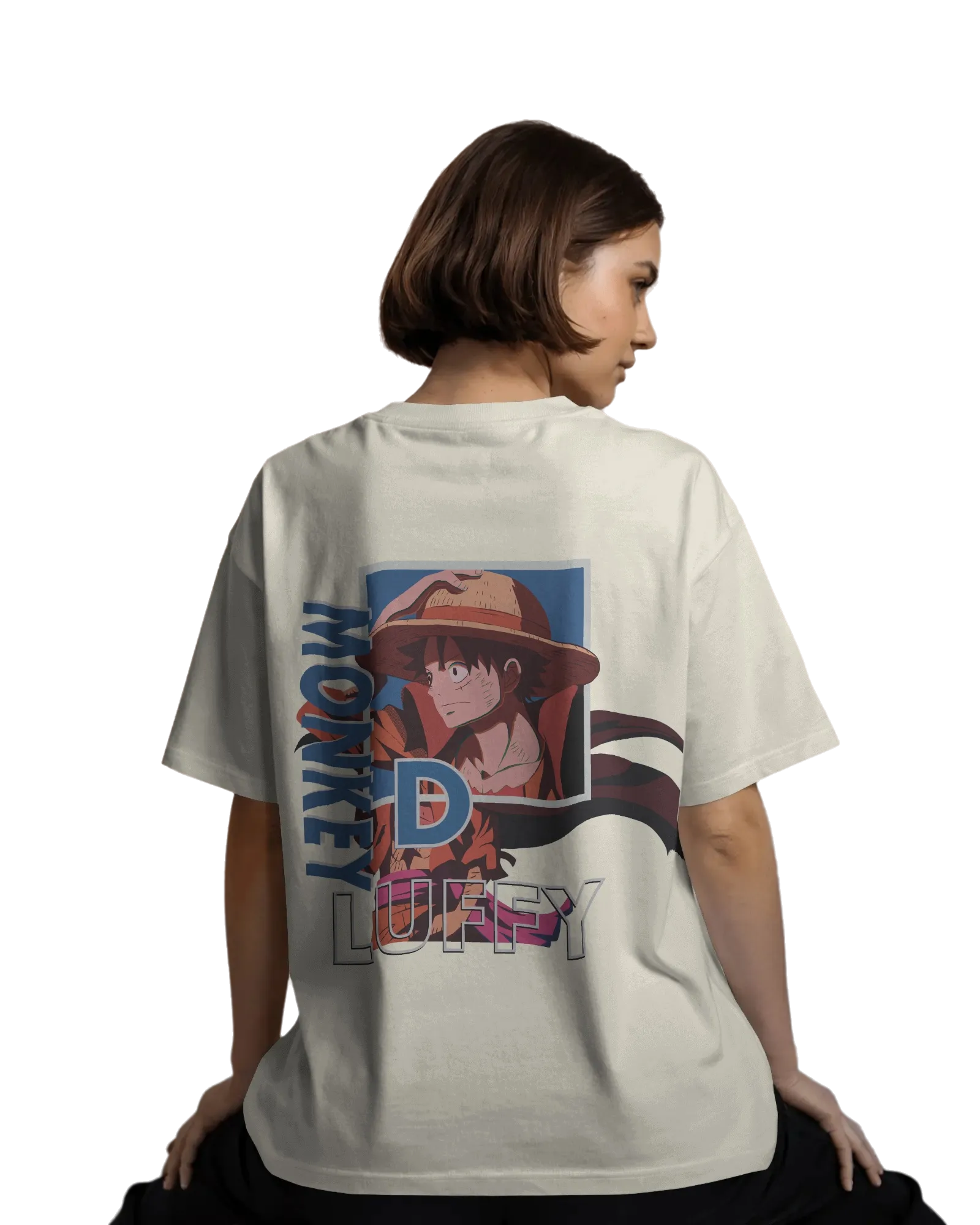 Monkey D Luffy - One Piece Terry Oversized Tee