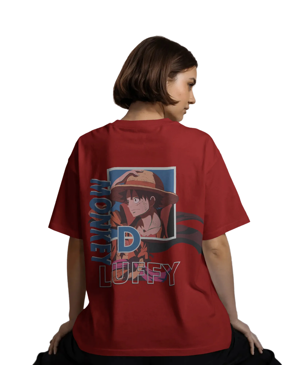 Monkey D Luffy - One Piece Terry Oversized Tee