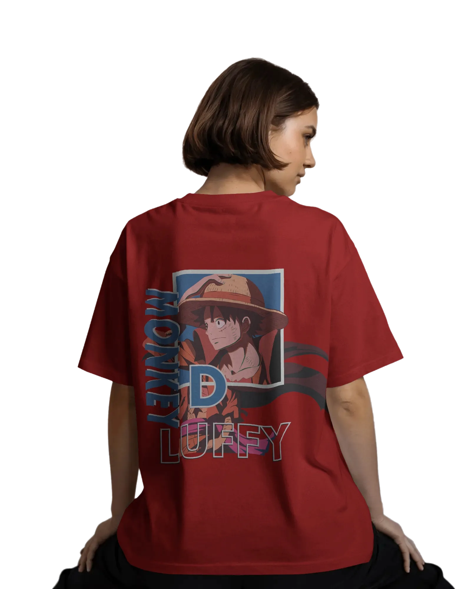 Monkey D Luffy - One Piece Terry Oversized Tee