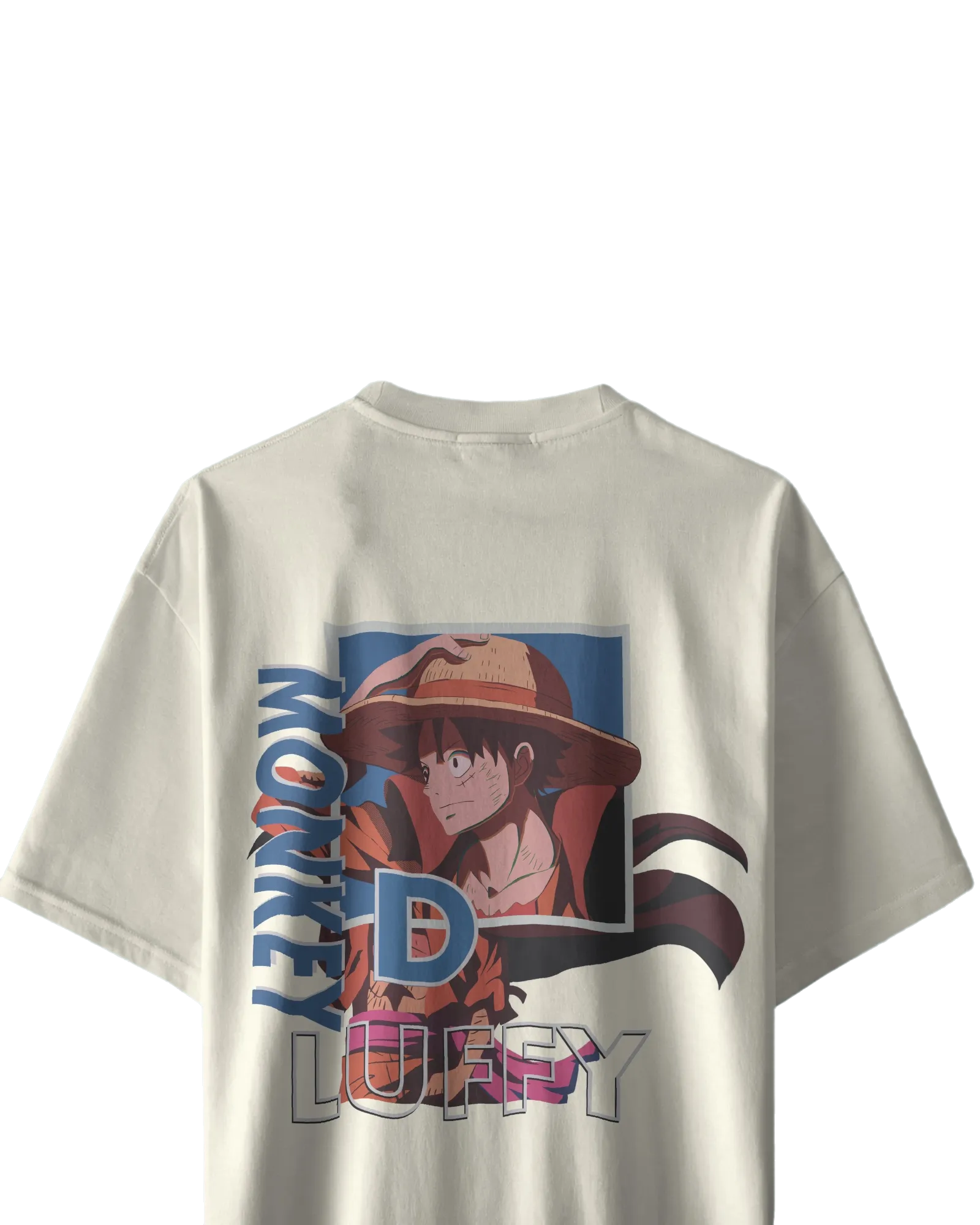 Monkey D Luffy - One Piece Terry Oversized Tee