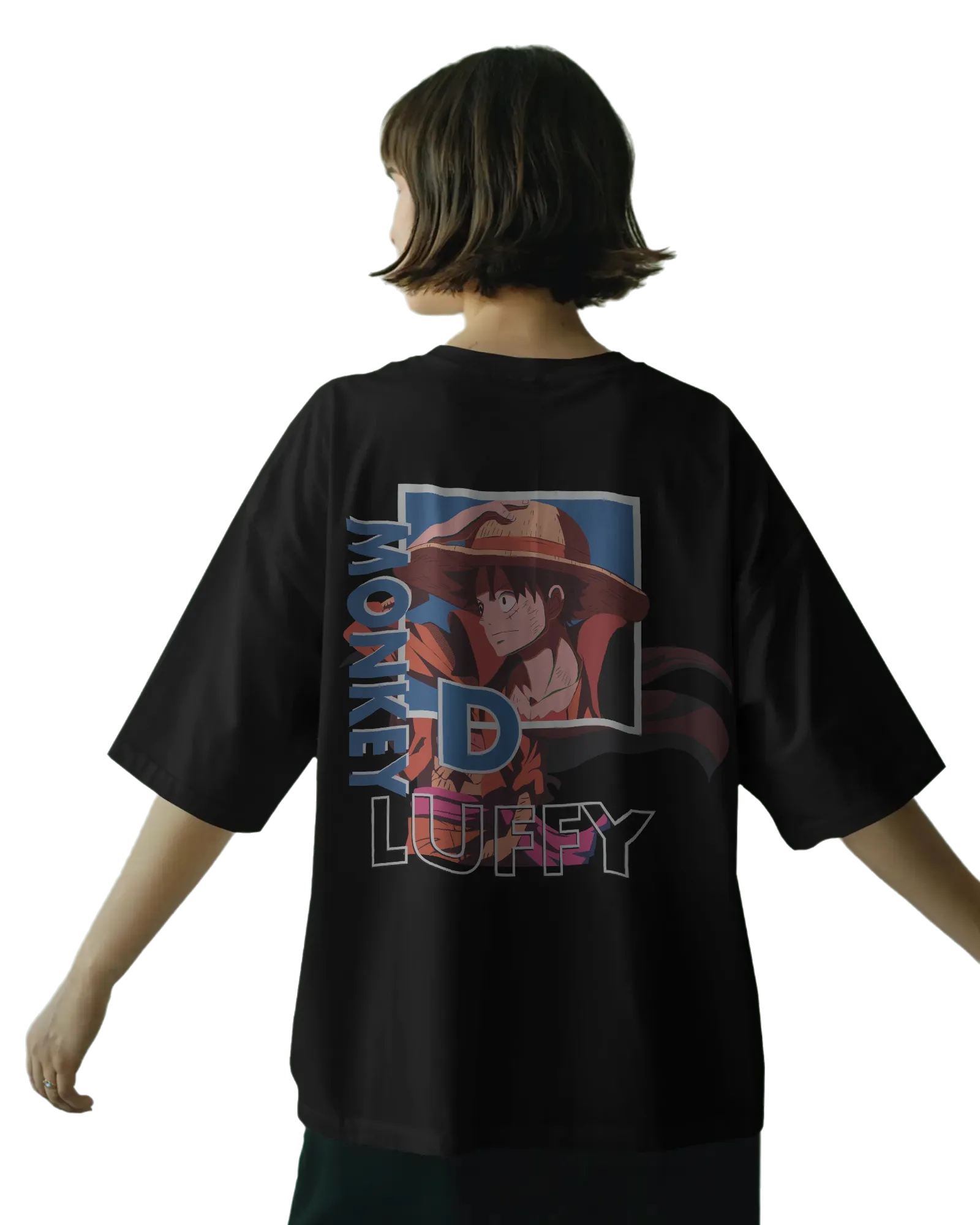 Mugiwara no Luffy - One Piece Terry Oversized Tee
