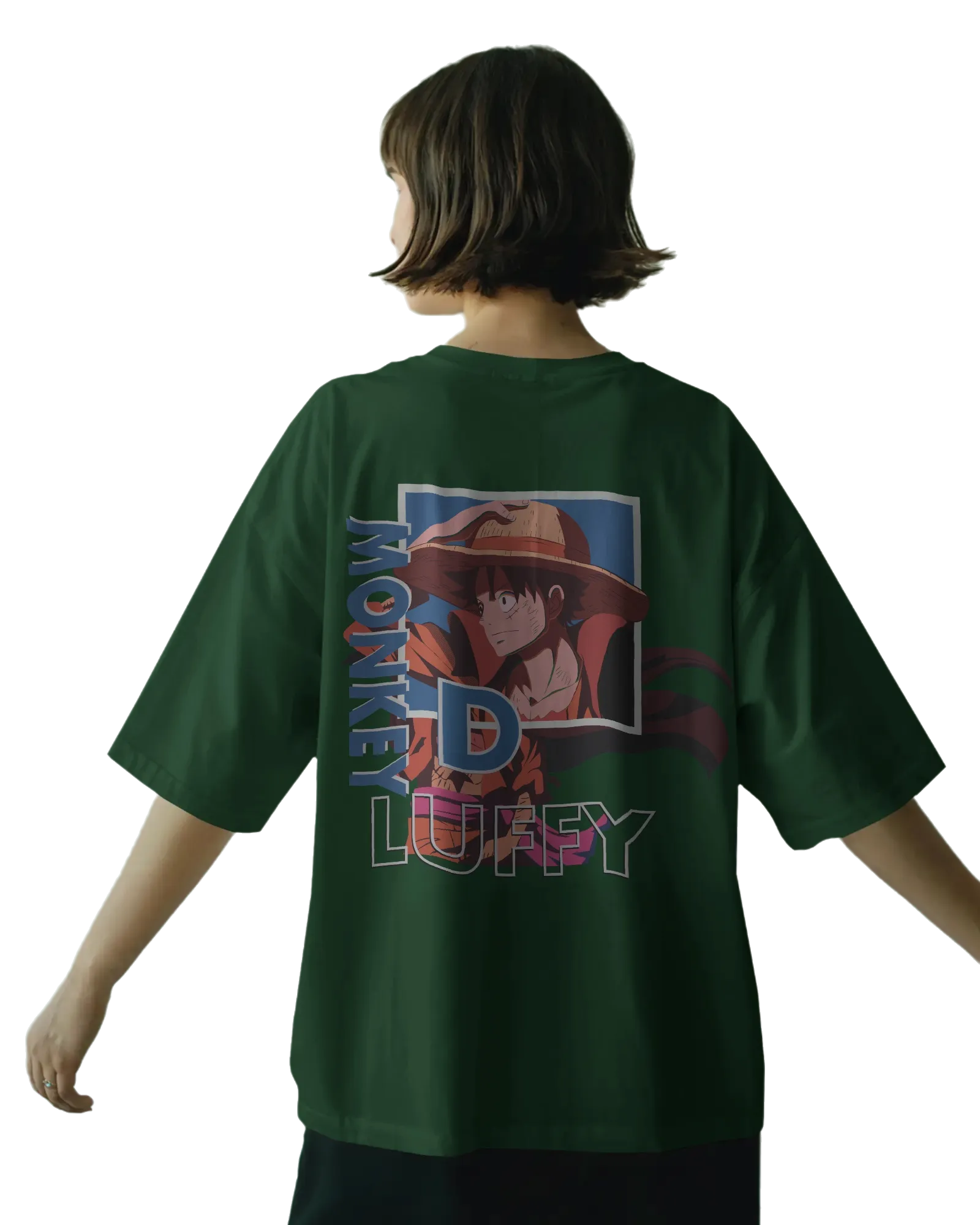 Mugiwara no Luffy - One Piece Terry Oversized Tee