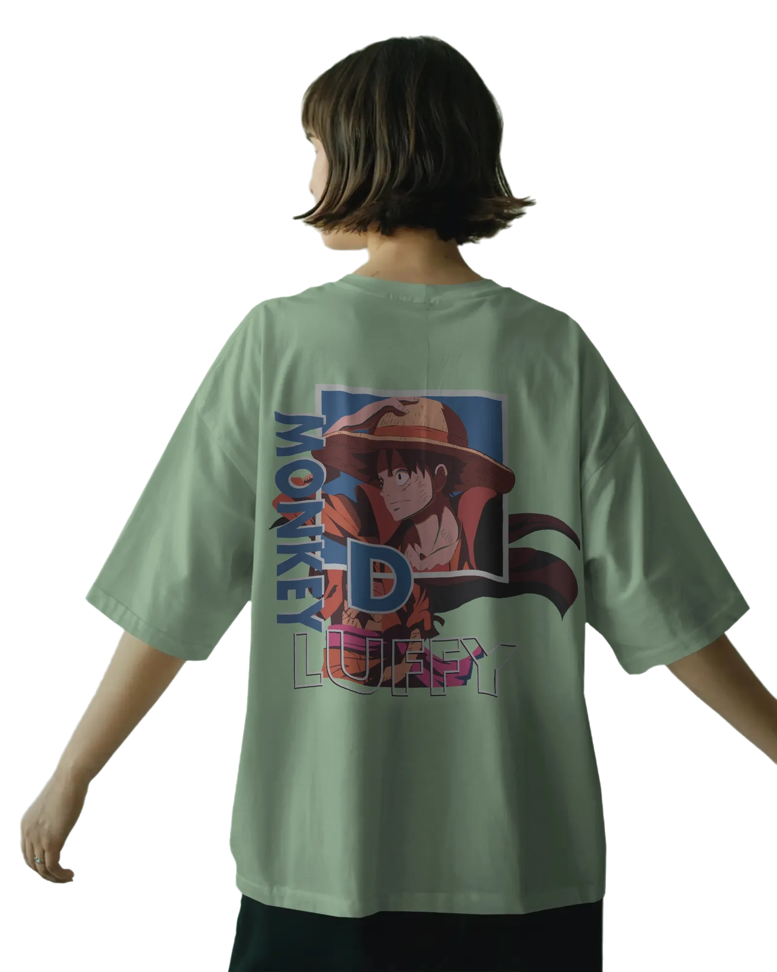 Mugiwara no Luffy - One Piece Terry Oversized Tee