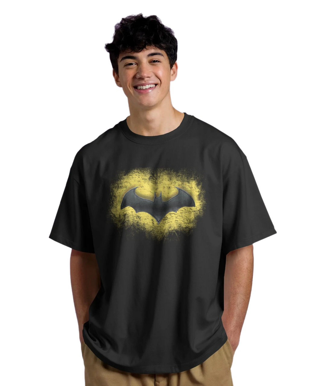Dark Knight Shadow - DC Terry Oversized Tee